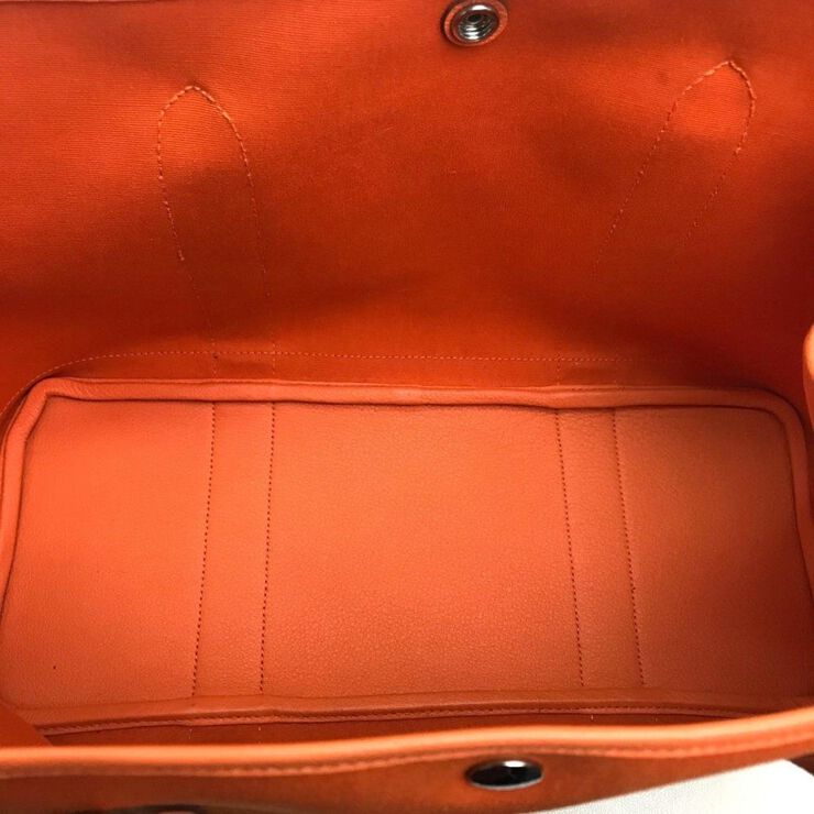 Hermès Vintage Hermès Garden Party Orange
