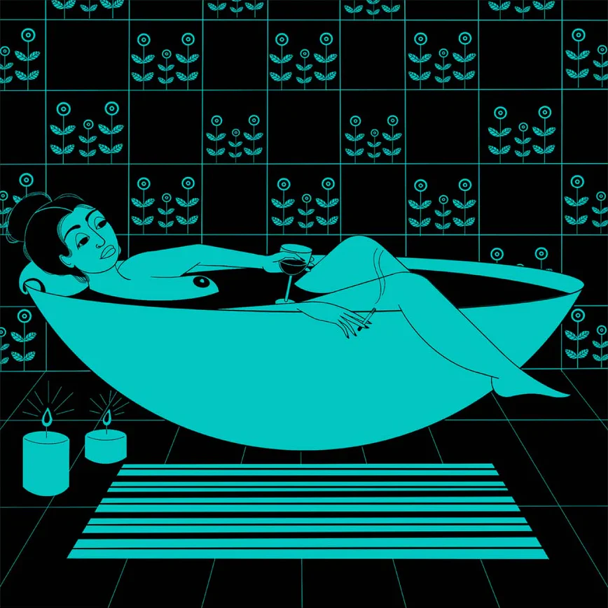 Badewanne von Nicole Marra