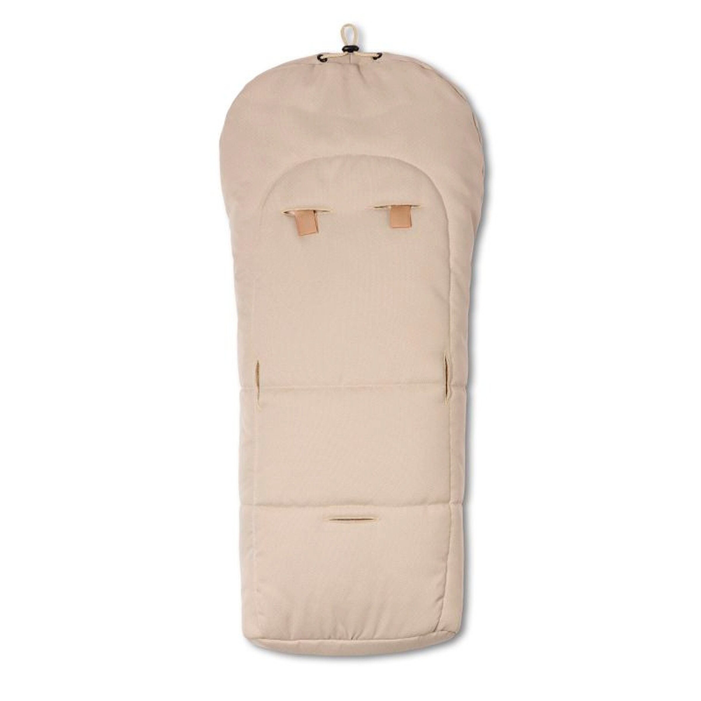 Hofbrucker Lammfell-Fußsack - für die Babywanne Leni Beige