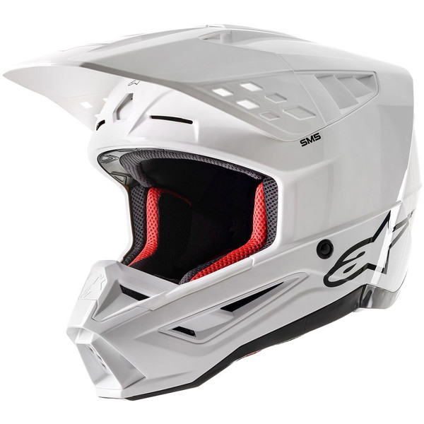 Alpinestars - Casque S-M5 Solid - 2021 Blanc