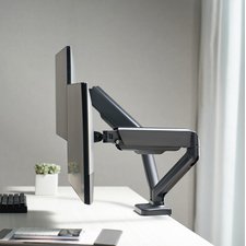 Bras support double, longueur du bras: 450 mm, noir