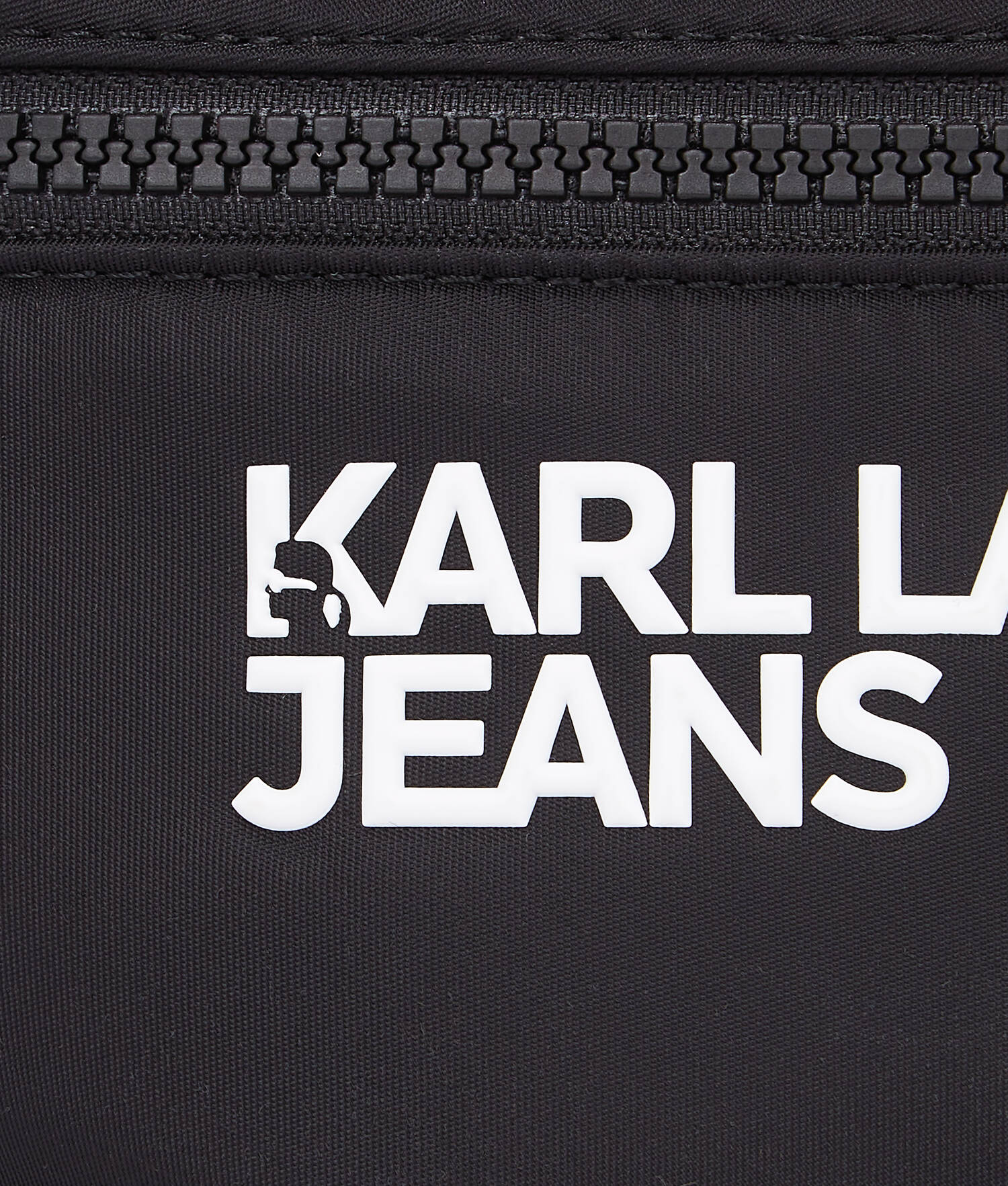 SAC BANANE EN NYLON - Noir