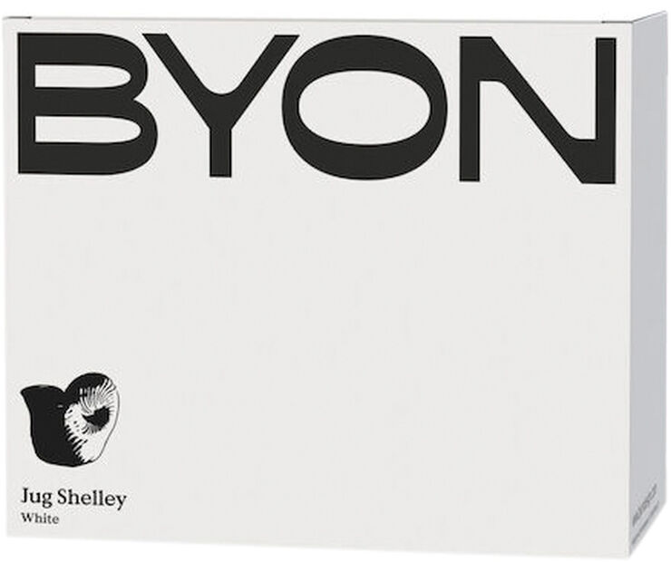 BYON Jug Shelley White