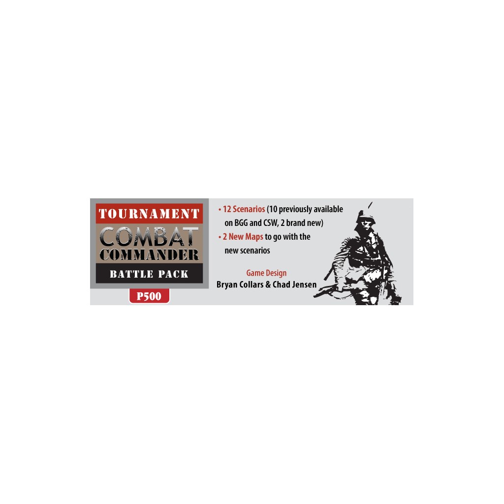 Combat Commander: Battle Pack 7 : Leader of Men - Tournament Battle Pack