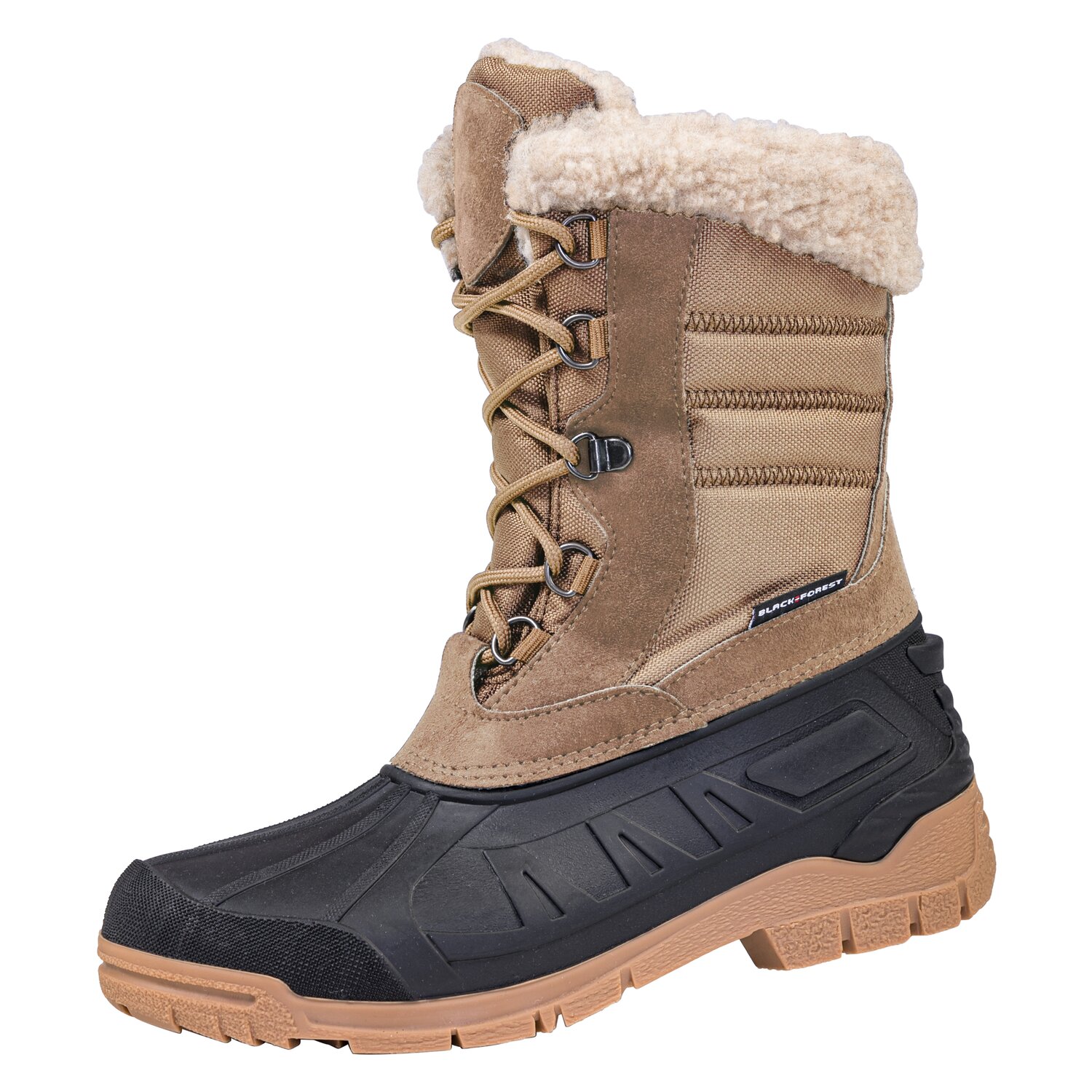 black forest Reit- und Stallschuh Basel - schwarz/beige