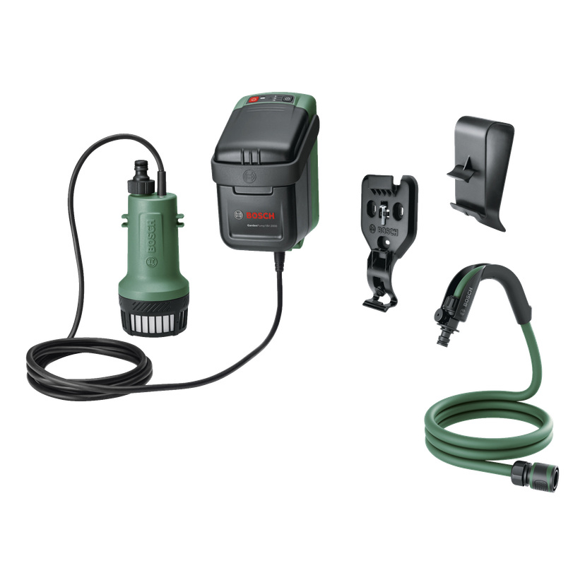 Batteridrevet hagepumpe 18 V 33,3 l/min