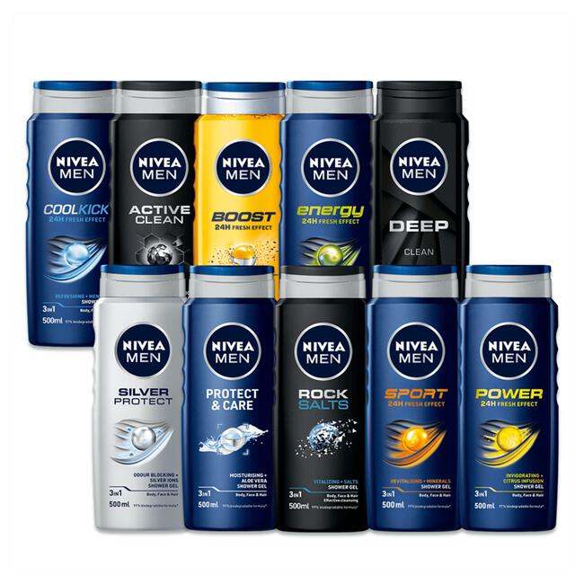 NIVEA MEN Protect & Care Douchegel 500 ML