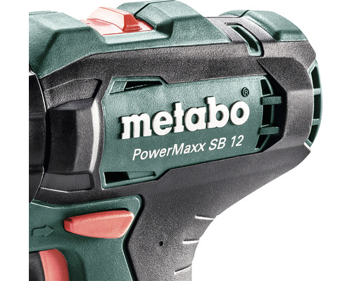 Metabo 12V PowerMaxx SB 12 accu-slagboormachine, zonder accu en lader
