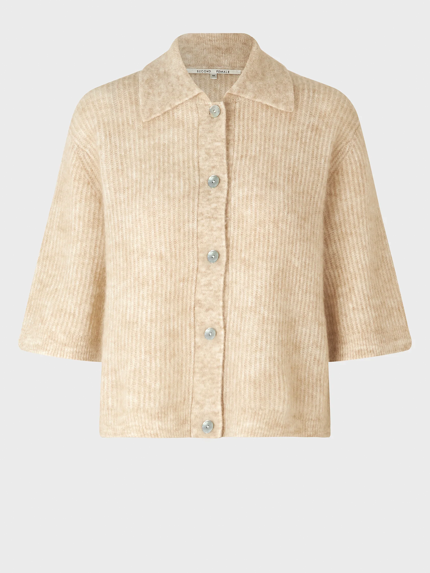 Andrea Knit Collar Cardigan