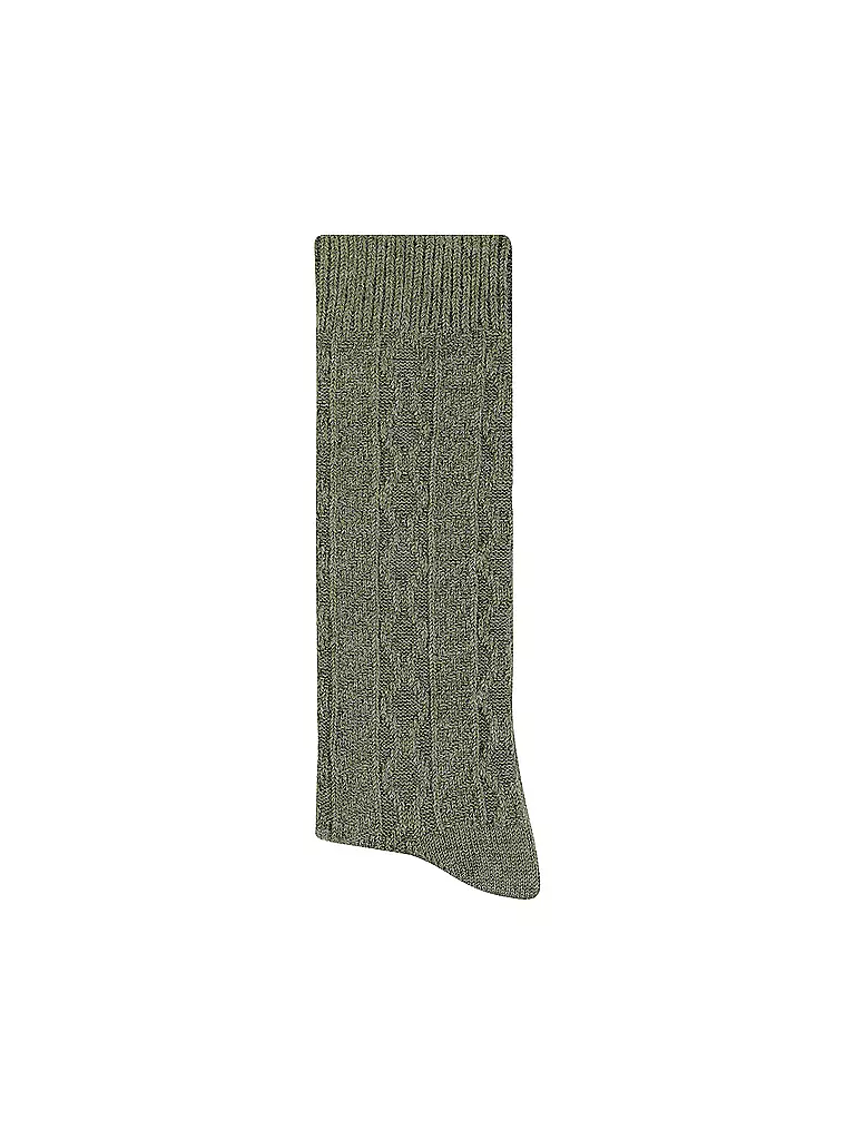 LUISE STEINER Trachtensocken loden  grün