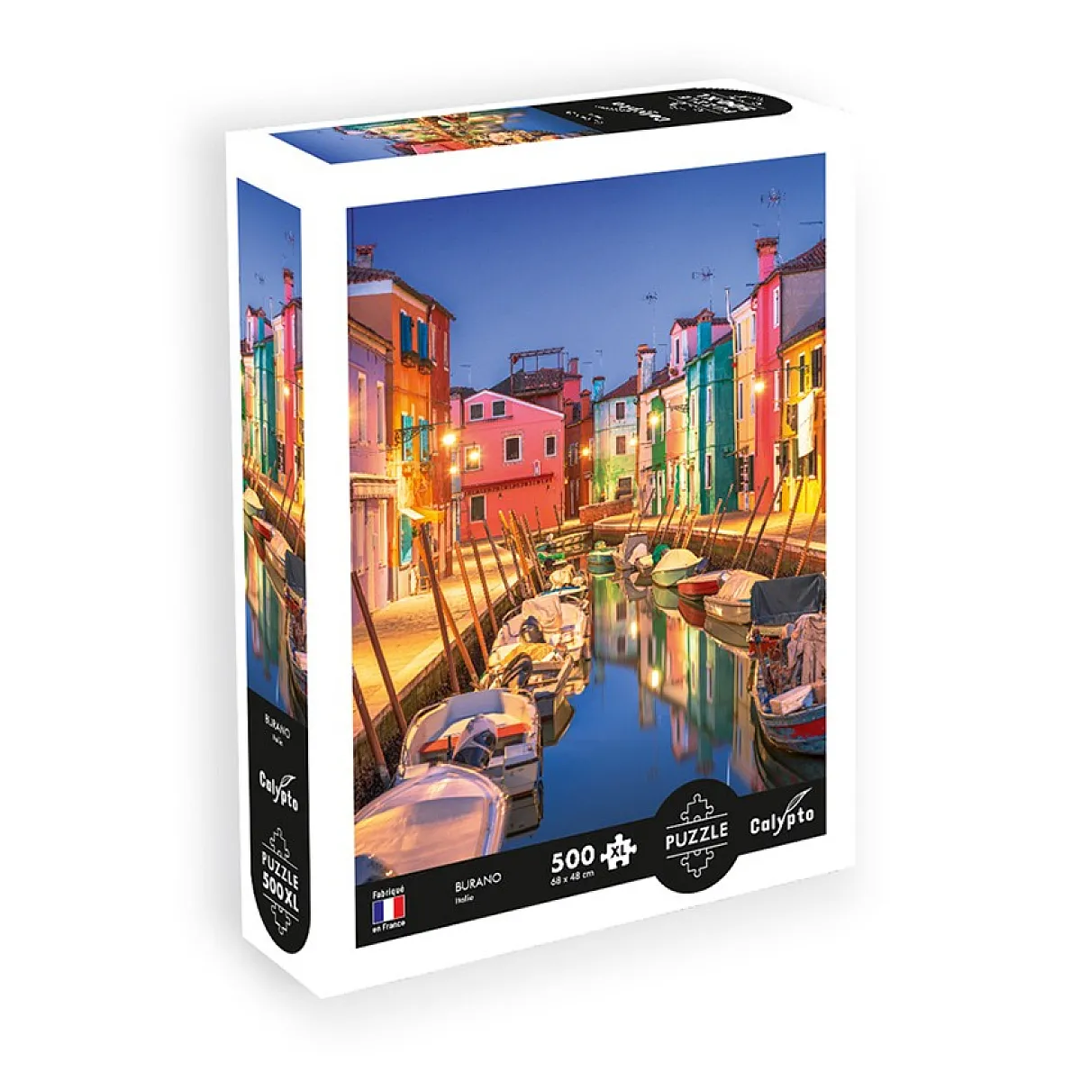 Sentosphere Puzzle Calypto Burano Italie 500 pièces