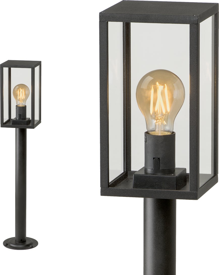 Garden Lights sokkel Limosa zwart 12 x 12 x 68 cm