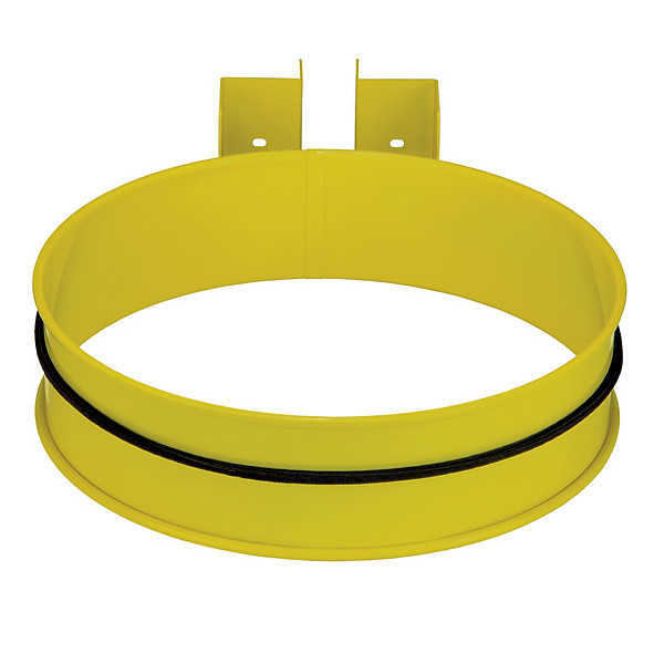 Support sac poubelle Tondo sans couvercle jaune