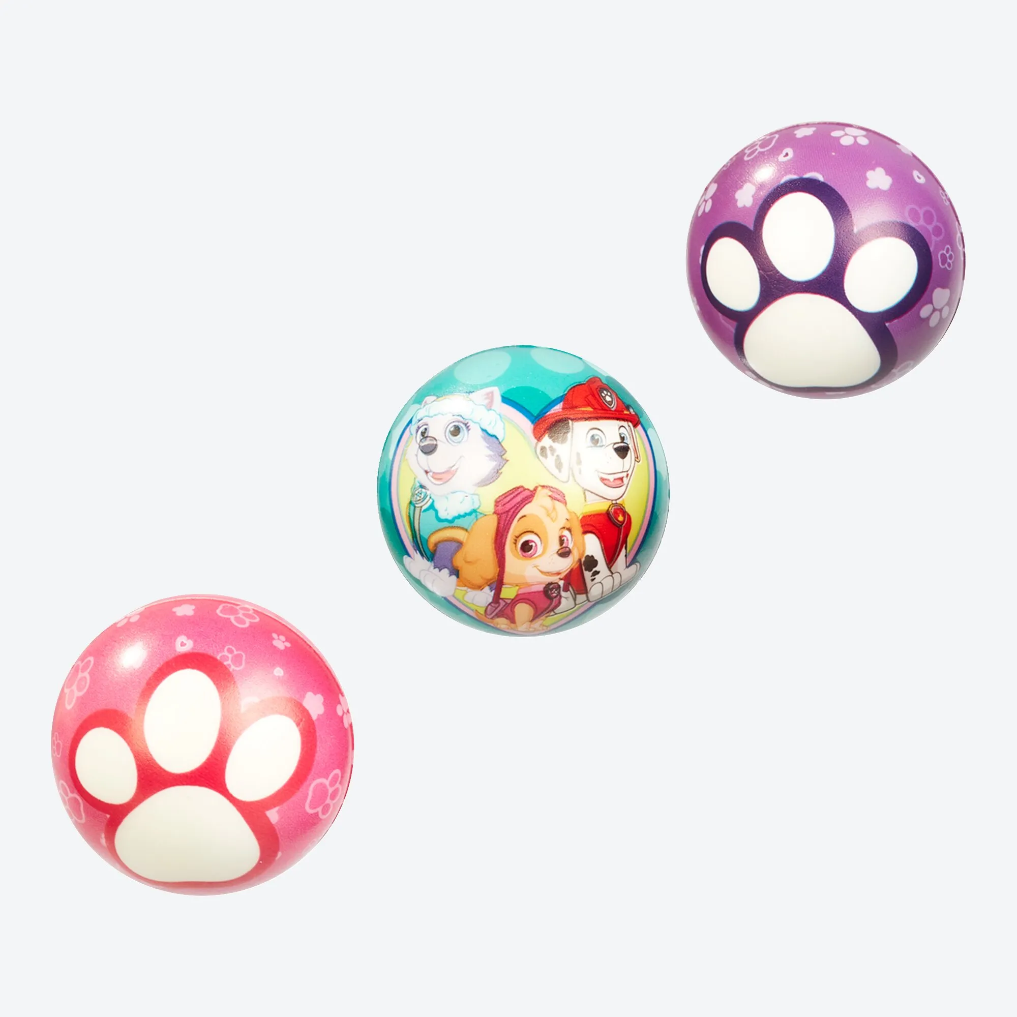 Paw Patrol Bälle, 3er-Pack, Ø ca. 6cm
