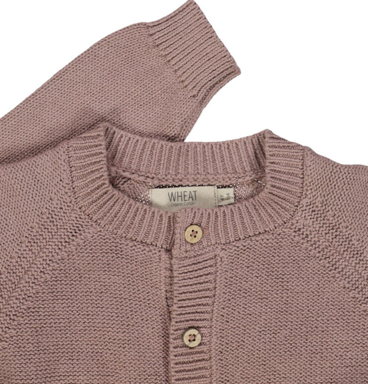 Wheat Strik Cardigan Eddy Pudder