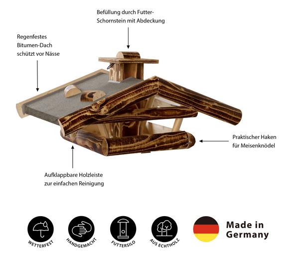 Dehner Natura Premium Futterhaus Wendelstein,
