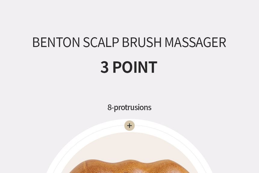 Benton - Hoofdhuidborstelmassager