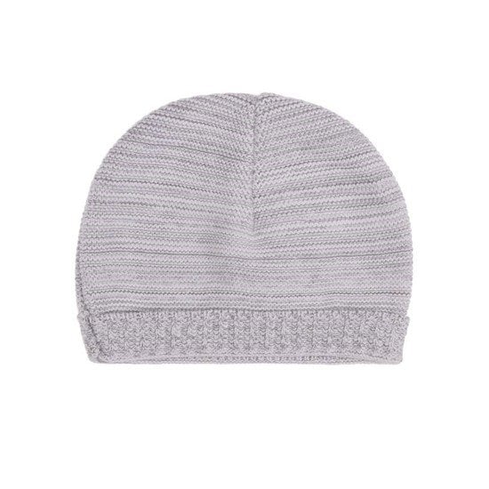 Bonnet bio collection Tricot   Gris        de               P'tit bisou