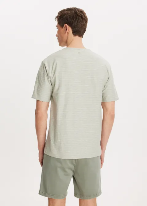 T-shirt met logo groen (MINT.L)