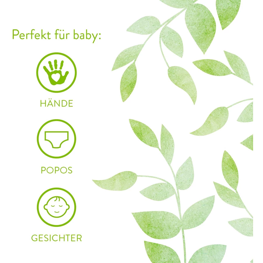 Bambino Mio Feuchttücher wiederverwendbar, 10er Packung, Schnee