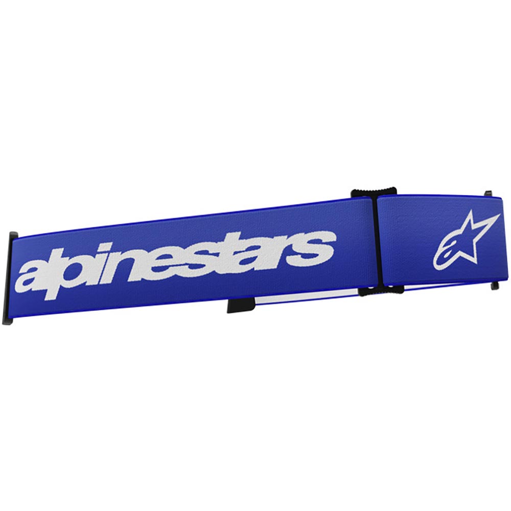Alpinestars - Sangle Masque Supertech Bleu / Blanc