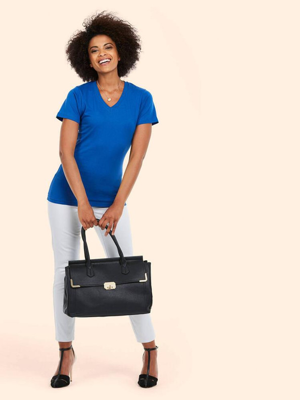 Radsow by Uneek UC319 - T-shirt Classique Col en V pour femmes