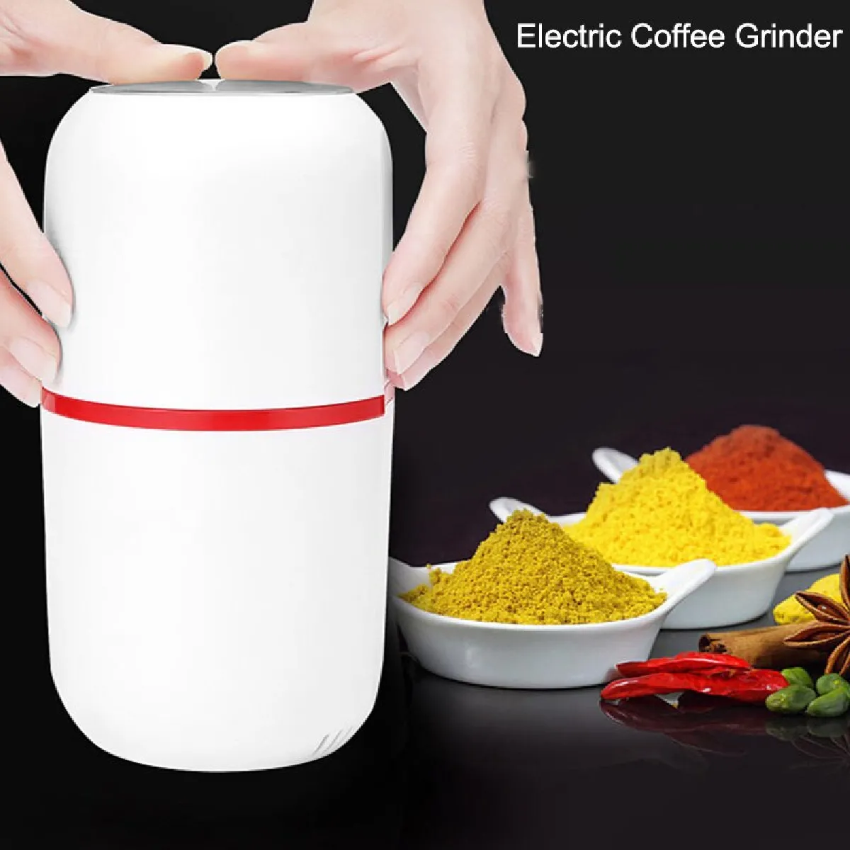 Universal Moulin à Café Électrique - Acier Inoxydable Automatique