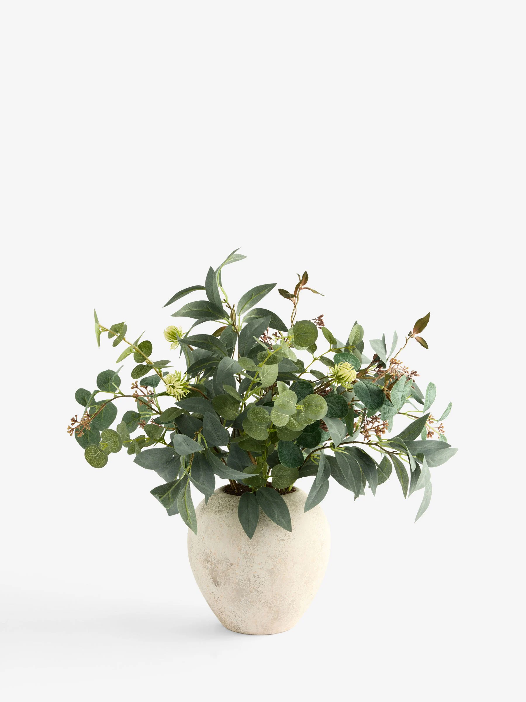 Artificial Foliage Arrangement in Lydford Vase