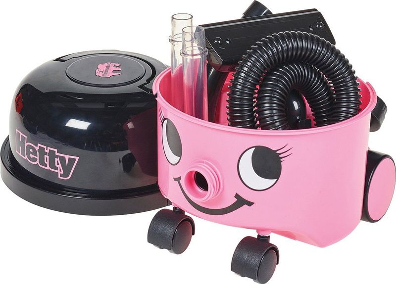 Numatic - Little Hetty - Speelgoed Stofzuiger - Roze - Inclusief Accessoires