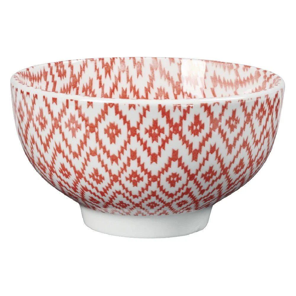 Coupelle porcelaine décor géométrique