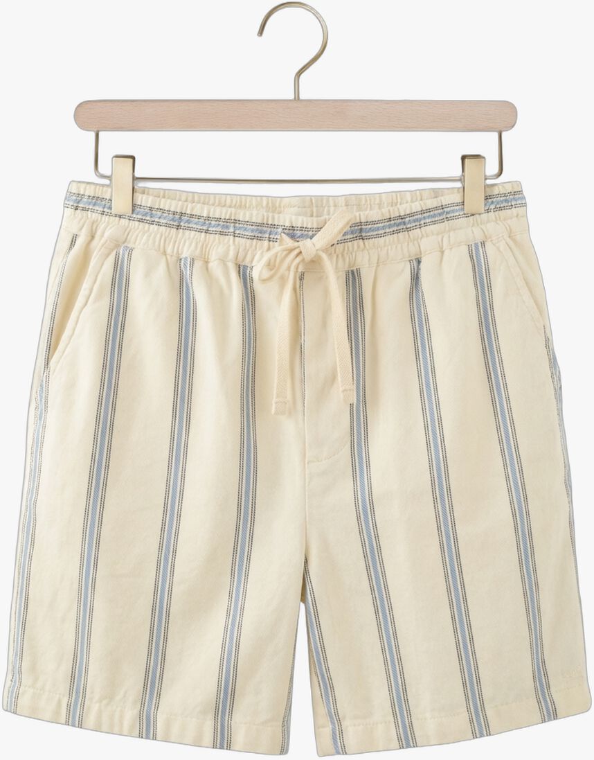 ecru les deux korte broek lawson stripe shorts