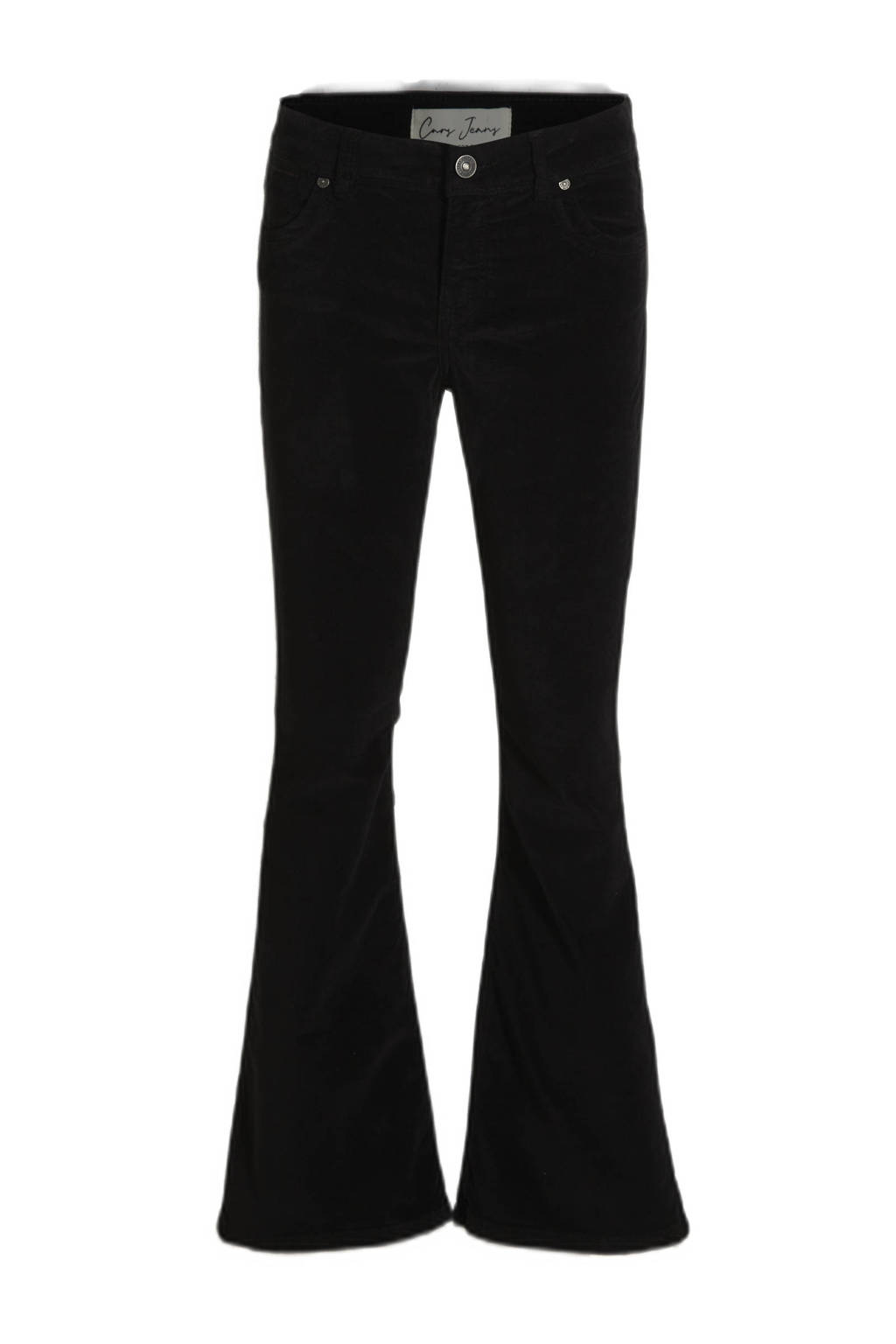 Cars fluwelen flared broek MICHELLE zwart