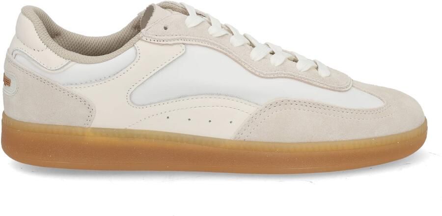 HOFF Park leren sneakers wit beige