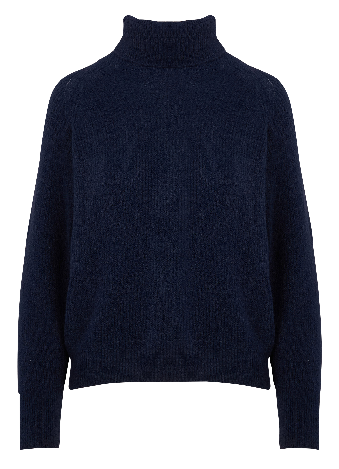 MONA - Pull ample à col roulé| Bleu