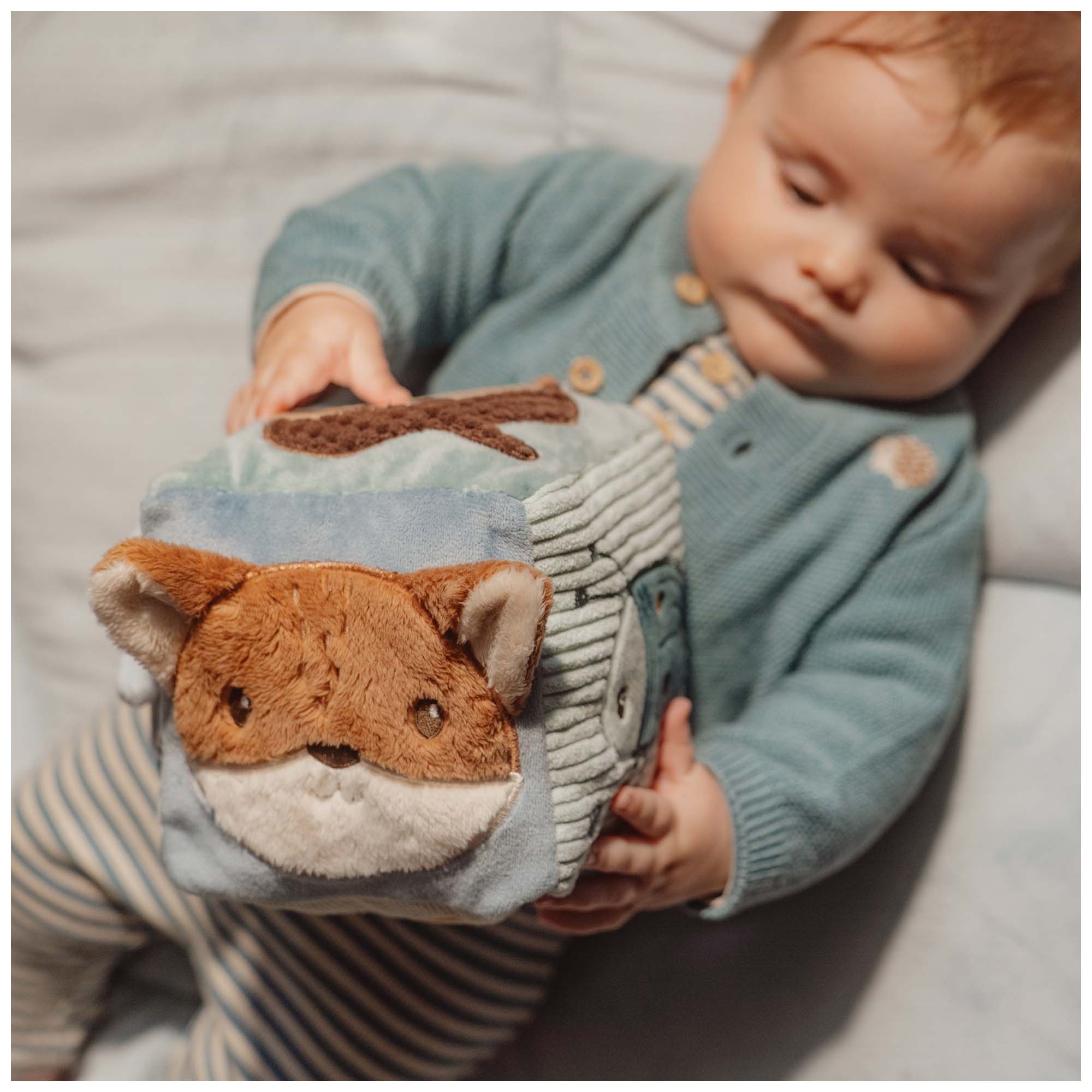 Little Dutch activiteitenkubus Forest Friends Lightbrown