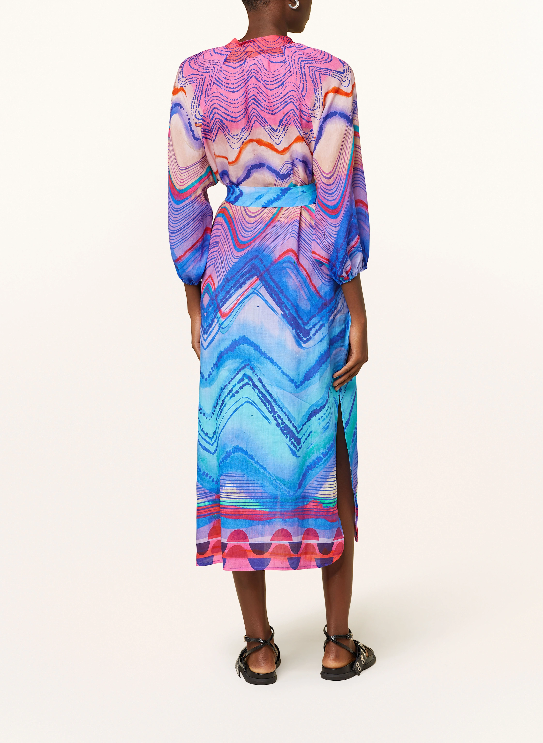 yippie hippie Kleid mit 3/4-Arm
