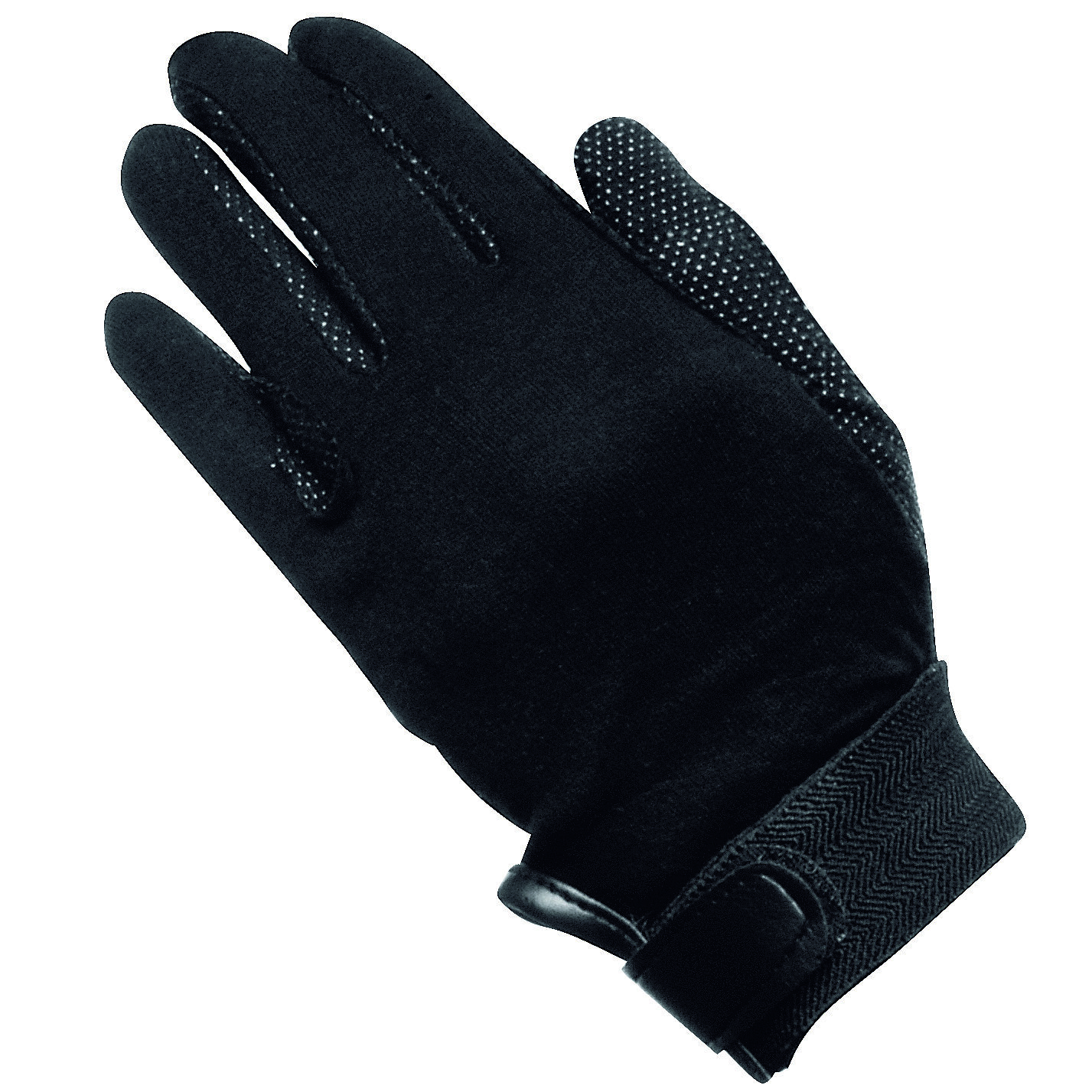 ELT Paardrijhandschoenen - Katoen - Zwart - XS