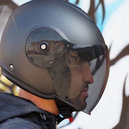 Casque ROOF WISPER CARBON - Carbone / Noir