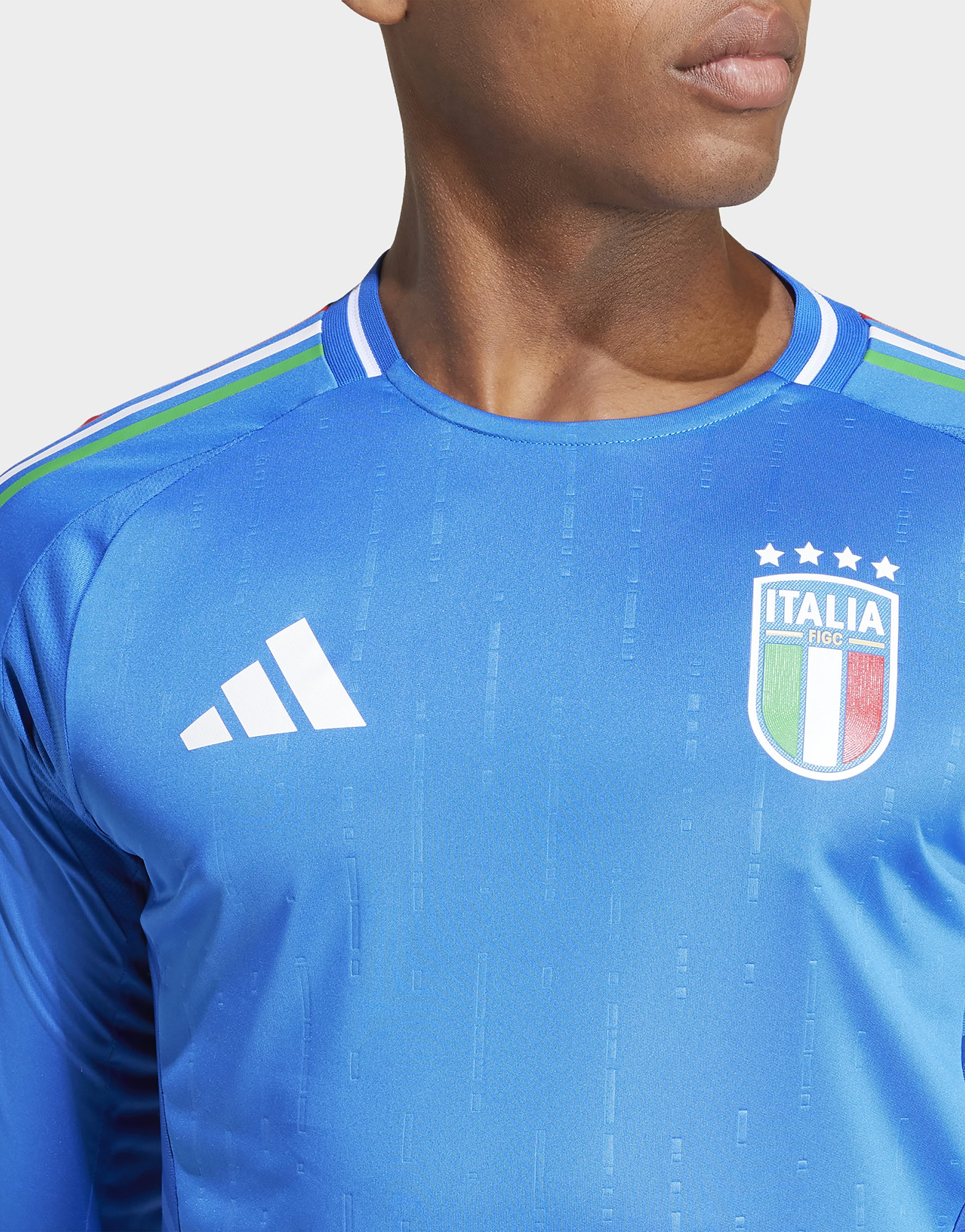 adidas Maillot manches longues Domicile Italie 24 Authentique