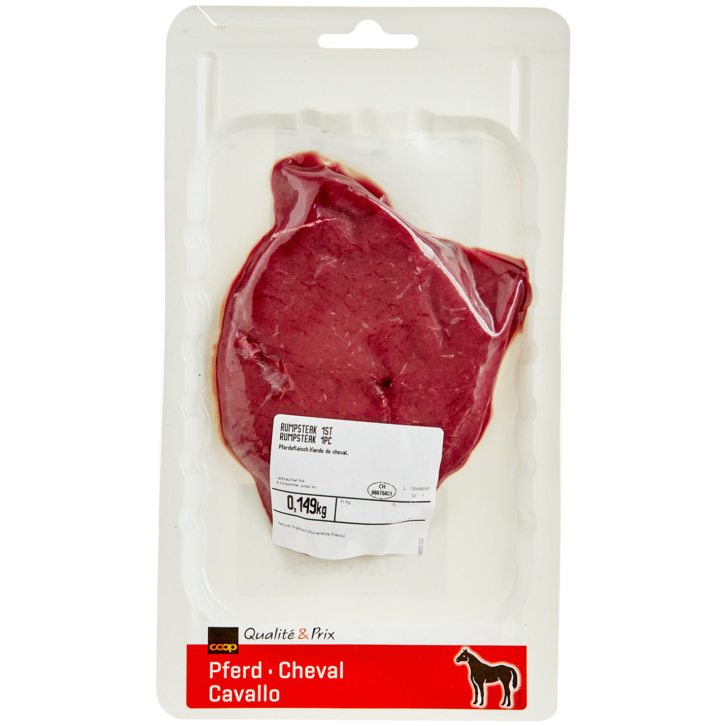 Pferde-Rumpsteak 1 Stück ca. 170g