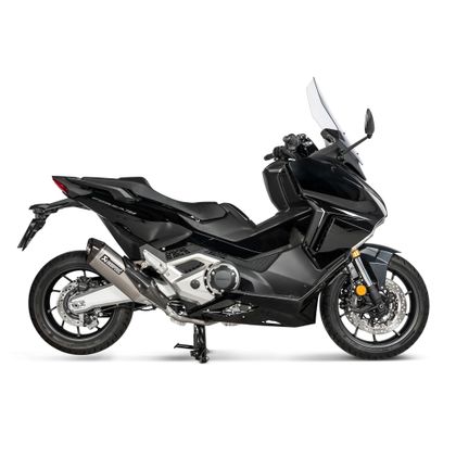 Silencieux Akrapovic Titane embout Carbone - Gris
