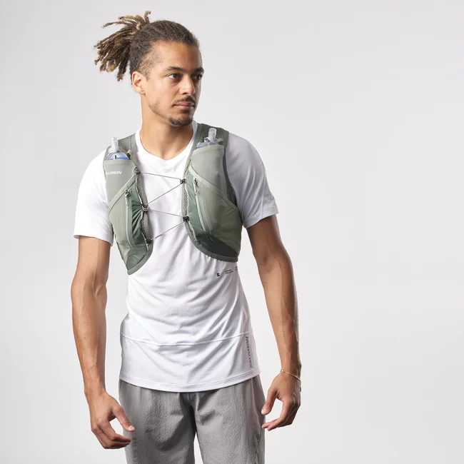 ACTIVE SKIN 12  Laufweste mit Flasks Unisex