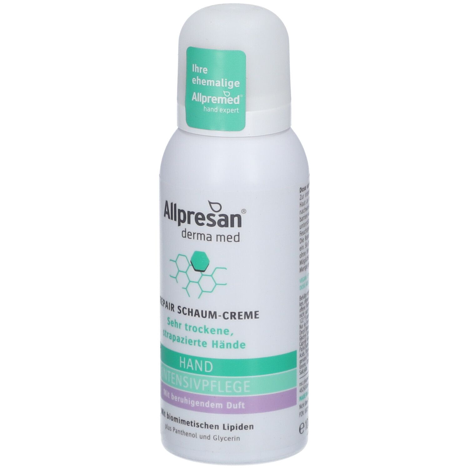 Allpresan Derma med HAND INTENSIVPFLEGE  Repair Schaum-Creme