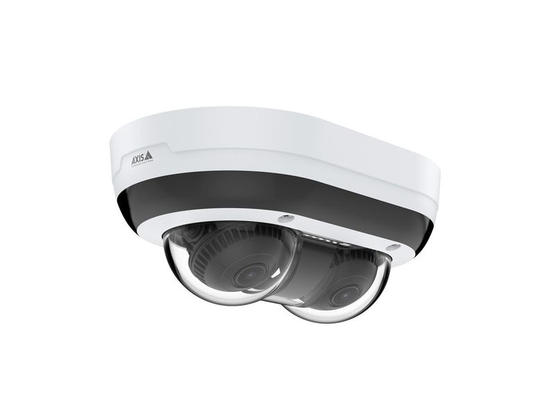 Axis Netzwerkkamera P4708-PLVE KI-gestützte 2x8 MP Dual-Sensor-Kamera mit 30 Bildern pro Sekunde