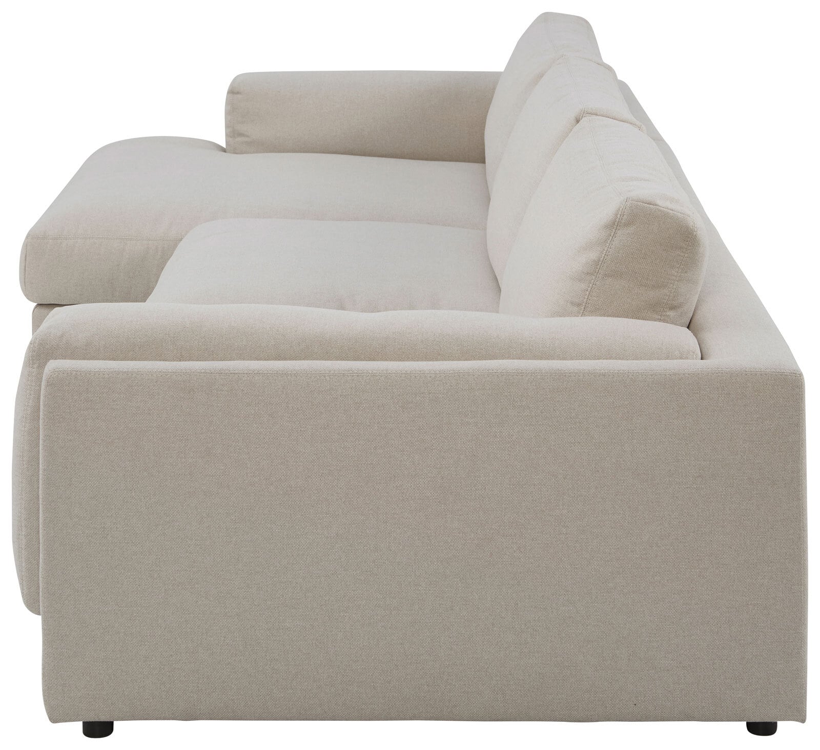 Ole Gunderson Ecksofa-Kombi LASSE III 125 x 352 cm naturbeige