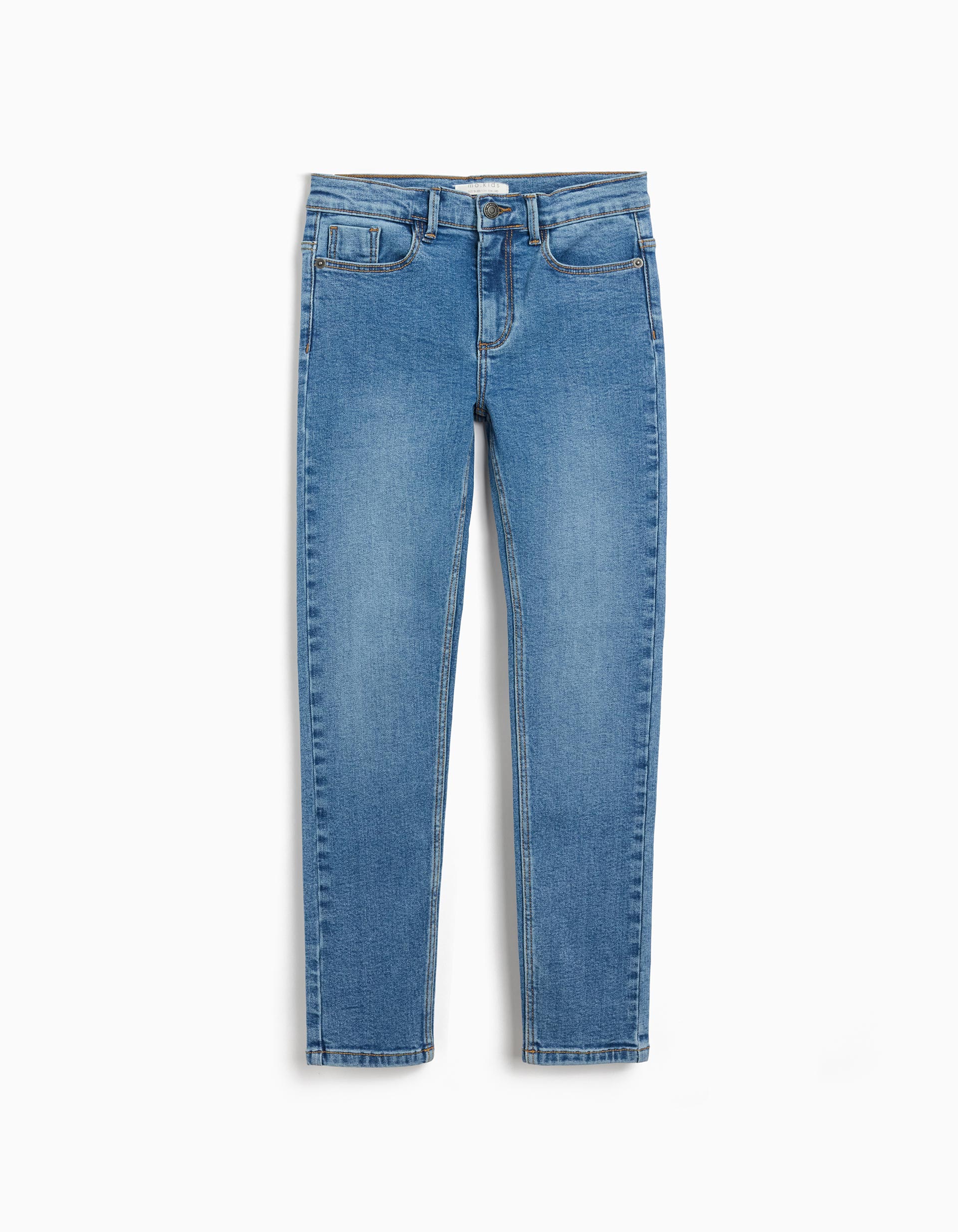 Calças de Ganga 'Slim fit', Menino, Azul Claro