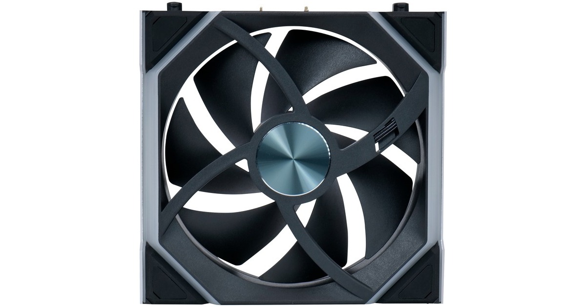 Lian LiUNI FAN SL120 Wireless Reverse Blade RGB case fans  (Zwart, 3 stuks, 120 x 124.5 x 28 mm, PWM)