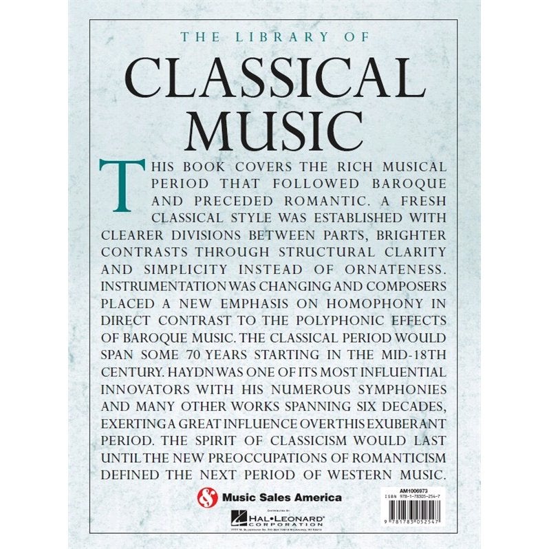 MusicSales - The Library of Classical Music voor piano