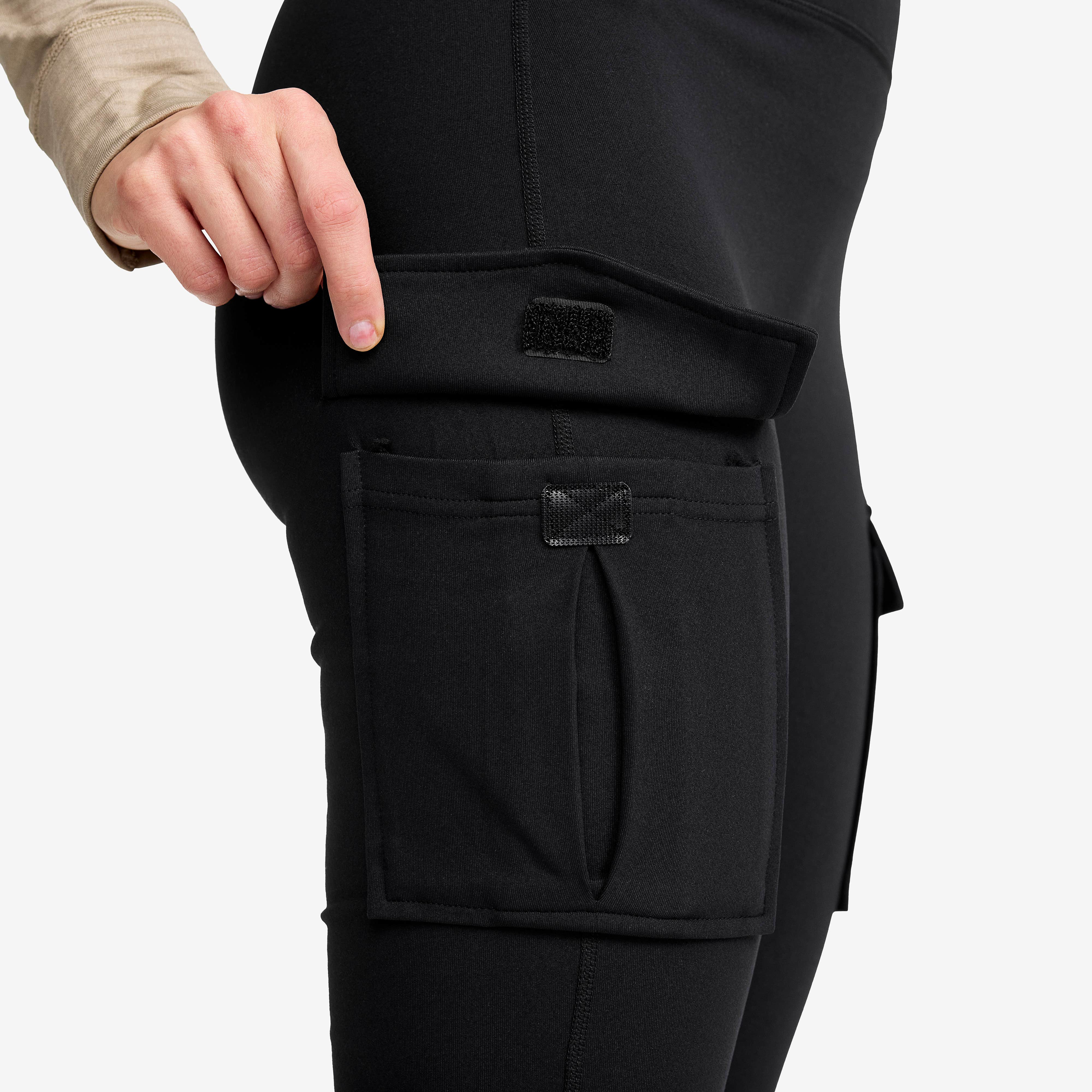 Summit Pocket Tights Dame Black