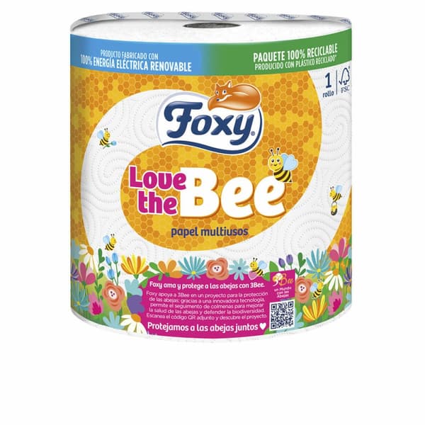 Kjøkkenpapir Foxy Love the bee